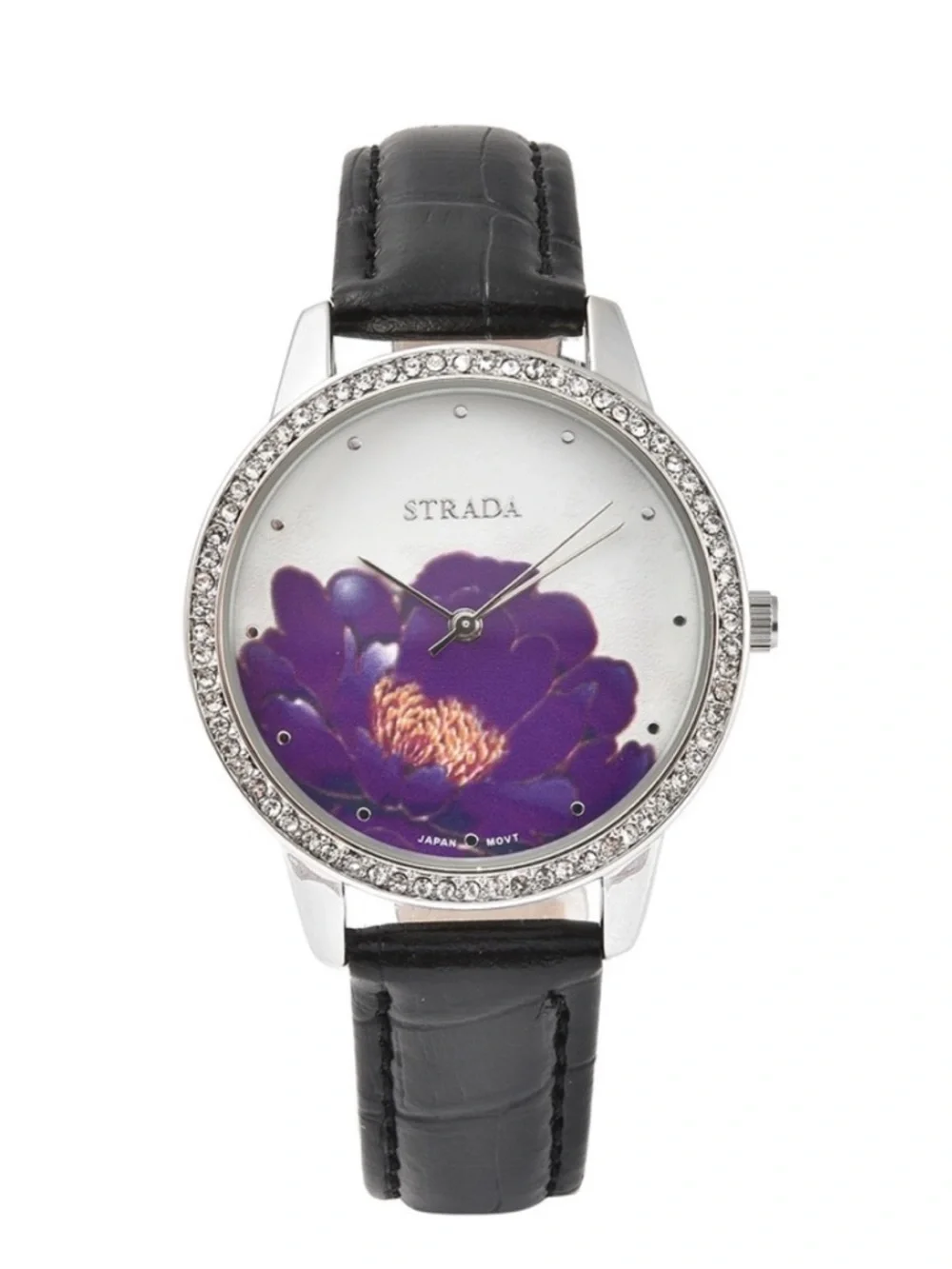 Purple Lotus Flower Watch